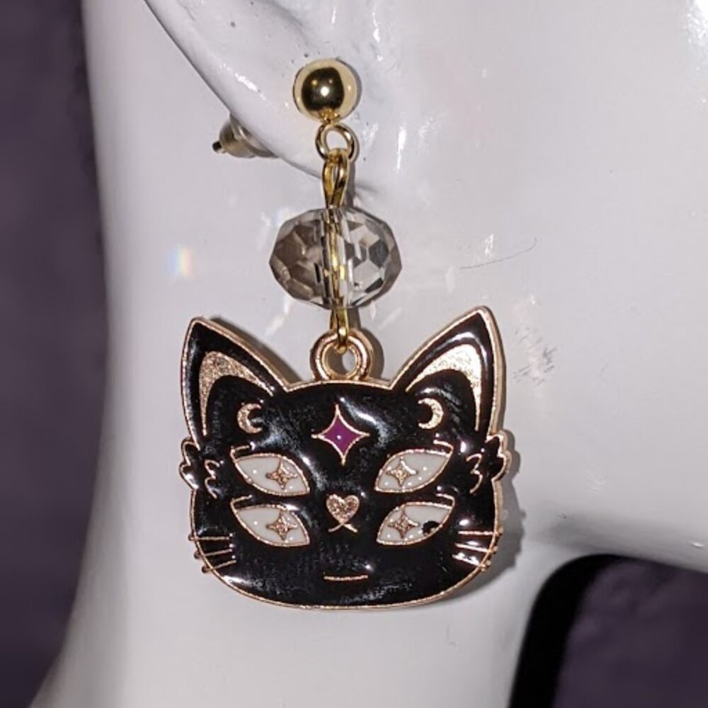 Cosmic Cat Earrings
